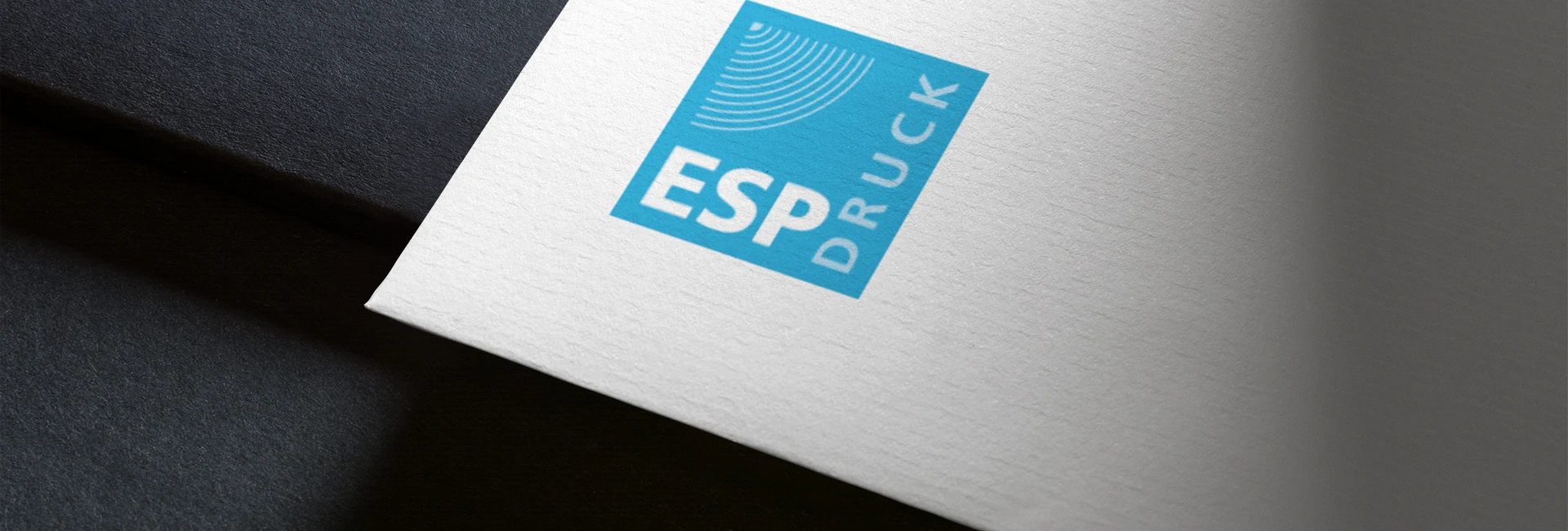 Briefbogen mit dem Logo von ESP Druck